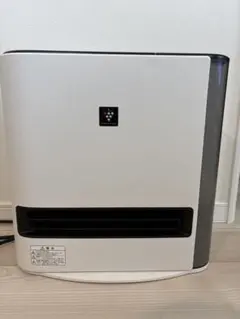 【ほぼ未使用】SHARP 加湿機能付きセラミックファンヒーター シロカ、A4スペースに設置できる加湿機能付きファンヒーター