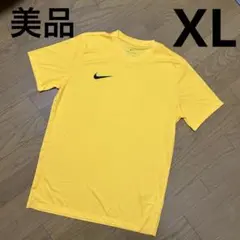 Nike ナイキ DRI-FIT イエロー Tシャツ 10 サッカー　XL