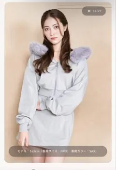 Darich フードファースウェットセットアップ