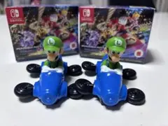 ハッピーセット　マリオカート　ルイージ2体