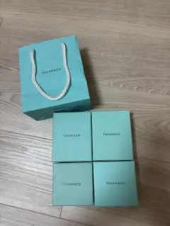 （空箱のみ）Tiffany & Co. ギフトボックスセット 4個