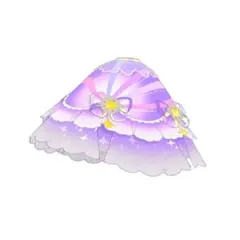 カラフルシャインパープル　ボトムス　リング柄