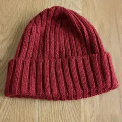 UNIQLO HEATTECH ニット帽 レッドのサムネイル
