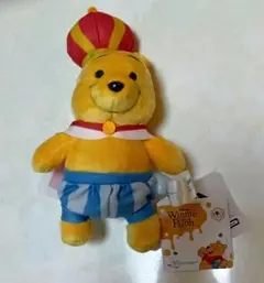 くまのプーさん 100周年マスコット ぬいぐるみ 王様
