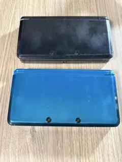 ニンテンドー3DS 本体 ブラック&ブルー ジャンク品
