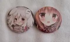 あまいろショコラータ 雪村千絵莉 きゃべつそふと缶バッジ 4個セッ