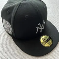 【美品】ニューエラ　ヤンキース　キャップ　ラインストーン　オンスポッツ別注