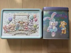 ディズニーシー　ダッフィフレンズ　お菓子 空き缶