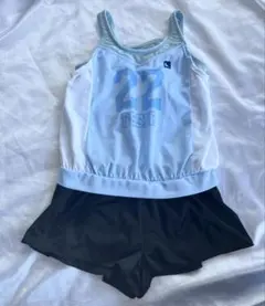 キッズ水着セット 水色と黒 22 BESFR