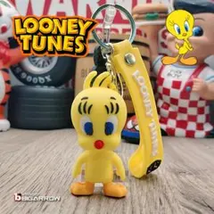 トゥイーティー マスコット　キーホルダー　ぬいぐるみ　ストラップ nici（ニキ） キーホルダー ぬいぐるみ ルーニー・テューンズ