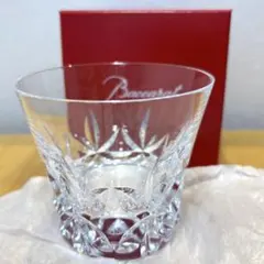 新品未使用 Baccarat クリスタル ロックグラス