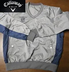 送料無料/超美品　 Callaway キャロウェイジャケットGREYｘNAVY