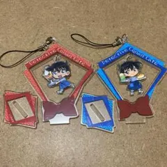 名探偵コナンカフェ 上海限定 アクリルキーホルダー コナン＆新一