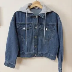 Lovetoxic フード Ｇジャン デニム ジャケット150cm