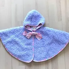 fafa ポンチョ フェフェ パープル Ｓサイズ