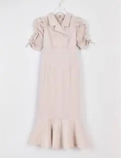 evelyn エブリン 開襟マーメイドワンピース