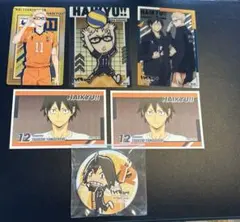 ハイキュー‼︎ 月島蛍　山口忠　まとめ売り　カード　シール　缶バッチ　トレカ