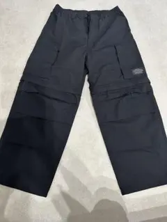 GU × UNDERCOVER 2WAY ヘリクルーパンツ L 黒