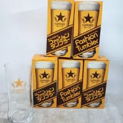 未使用　サッポロビール　ビールグラス　レトロ