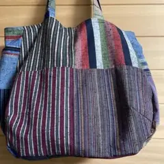 久留米かすり　ハンドメイド　バック