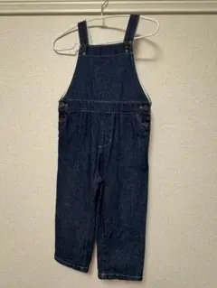 サマンサモスモス ラーゴムデニムオーバーオール Sサイズ（95～100cm）