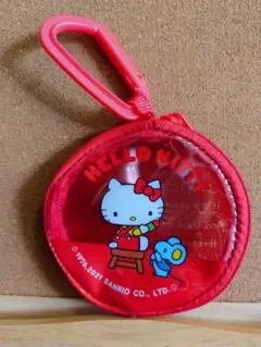 ハローキティ キャラクター小物入れ 赤