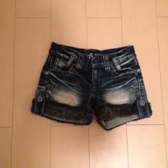 レッドペッパー デニムショートパンツ