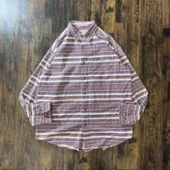 ORVIS 長袖シャツ ネイティブ柄 マルチカラー M 古着 アメカジ