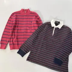 Polo Ralph Lauren カーディガンとポロシャツ2点まとめ売り130