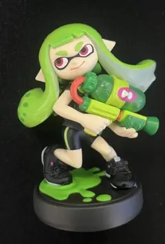 amiiboライムグリーンガール（スプラトゥーン　アミーボ）