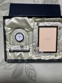 MIKIMOTO 置時計とフォトフレーム セット