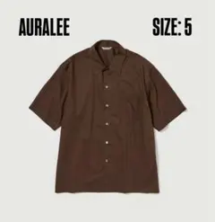 オーラリー オープンカラーシャツ ［size4］ 2026年最新】auralee オープンカラーシャツの人気アイテム - メルカリ