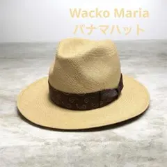 WACKOMARIA パナマハット ワコマリア パナマハット WACKOMARIA ハットボックス付き - メルカリ