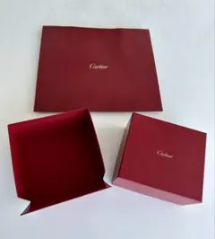 Cartier 空箱　紙袋