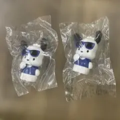 サンリオ　はぴだんぶい　グラサンばちばちフィギュア　ポチャッコ　２個セット