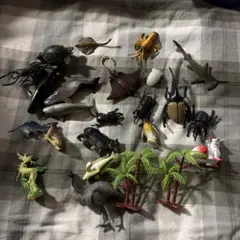 動物フィギュアセット 多様な種類