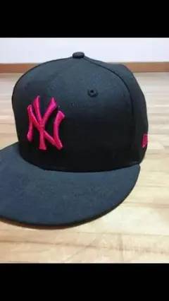 ニューヨークキャップ ニューエラ ピンク ストレート