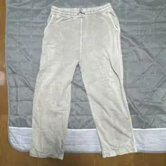 ZARA ベージュ スウェットパンツ XL