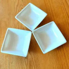 森修焼 陶器 スクエア小皿 3枚セットのサムネイル