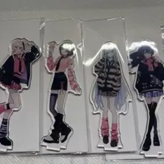 ニーゴ 　プロセカ　メロパレ　アクリルスタンド セット　カフェ