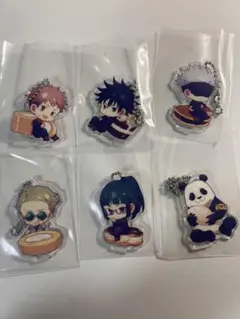 呪術廻戦 アクリルキーホルダー 6種セット