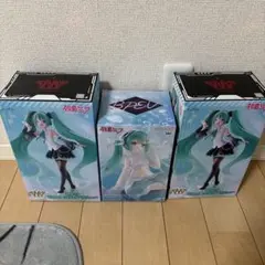 新品未開封初音ミク フィギュア 3体セット