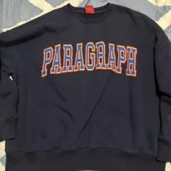 Paragraph スウェット ネイビーのサムネイル
