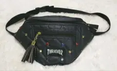jouetie×THRASHER ビジューキルティングウエストBAG　美品
