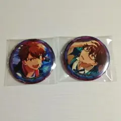 大逆転裁判 成歩堂龍ノ介＆亜双義一真 缶バッジセット すふぃあーと