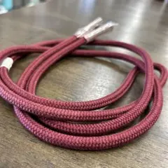 帯締め　ワインレッド系　新品未使用　正絹