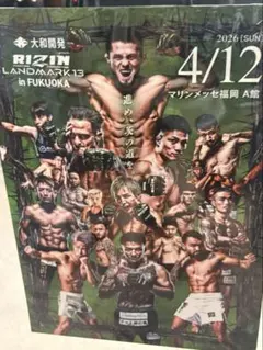 RIZIN パンフレット 4冊セット RIZIN オフィシャル オンラインストア