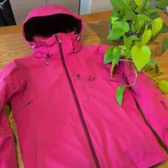 SOS ピンク アウター フード付き