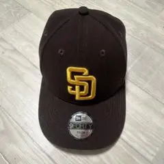 New Era 9FORTY SDロゴ ブラウンキャップ