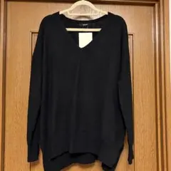 【新品】ジャーナルスタンダード カシミヤニット Ｖネック 黒 フリーサイズ